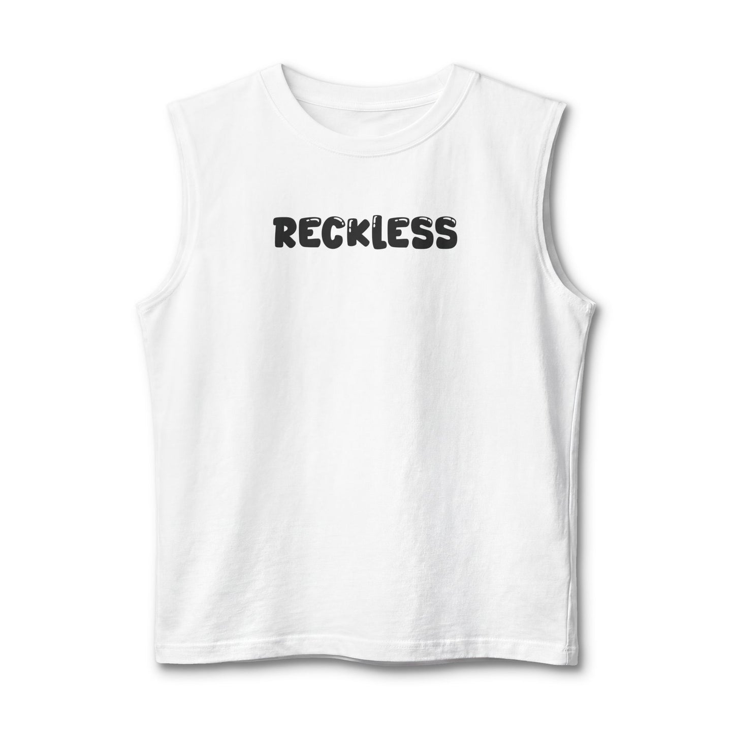 Reckless Men’s Muscle Tank | Graphic Sleeveless Streetwear Shirt