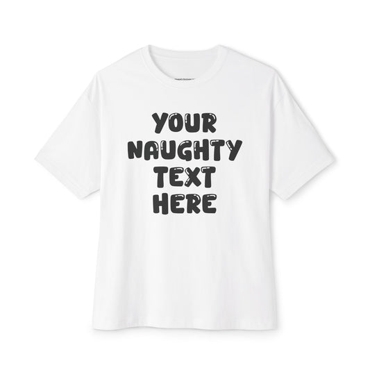Custom Personalized Shirt | Oversized Men’s Tee