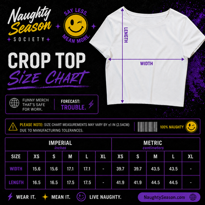 Will Purr When Pet Crop Top | Flirty Cat Heart Graphic Tee