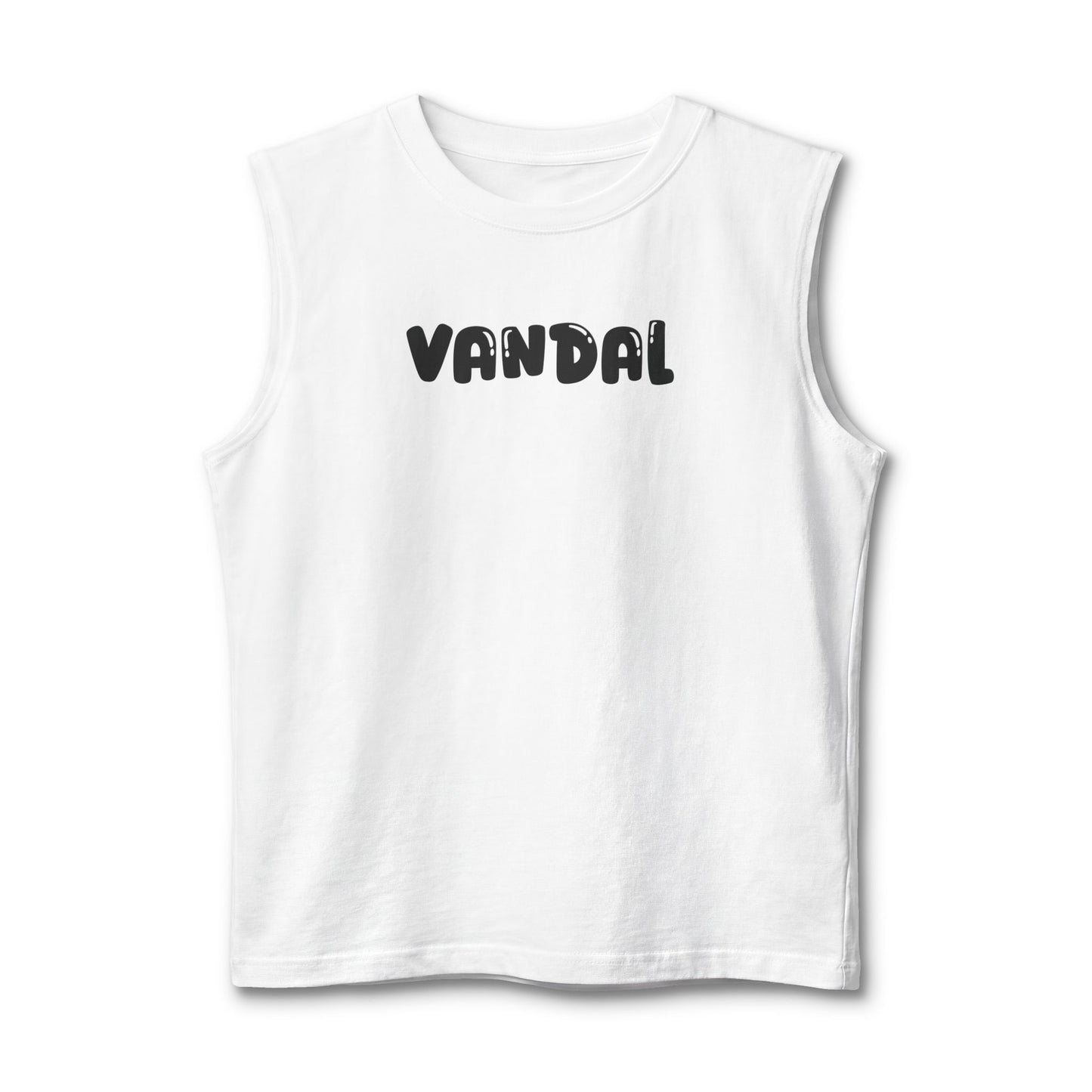 VANDAL Muscle Tank – Men’s Graphic Sleeveless Shirt | Streetwear Gym Tank | Naughty Season