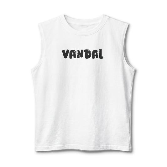 VANDAL Muscle Tank – Men’s Graphic Sleeveless Shirt | Streetwear Gym Tank | Naughty Season