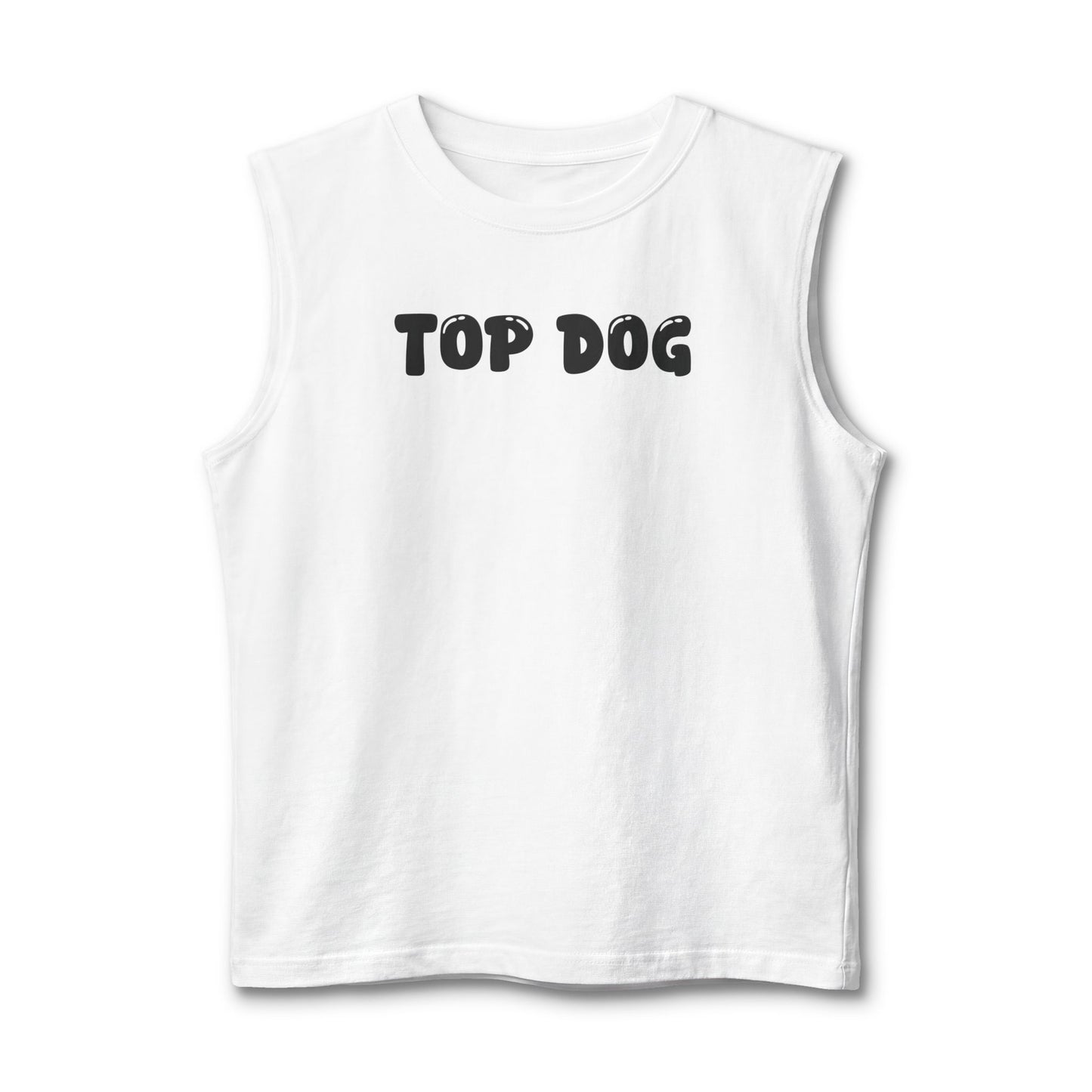 TOP DOG Men’s Muscle Tank | Graphic Sleeveless Shirt | Streetwear Gym Tank | Naughty Season