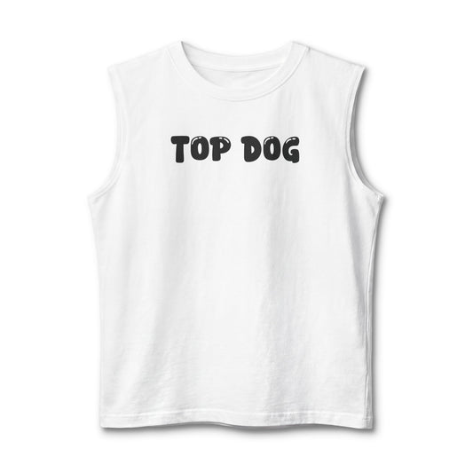 TOP DOG Men’s Muscle Tank | Graphic Sleeveless Shirt | Streetwear Gym Tank | Naughty Season