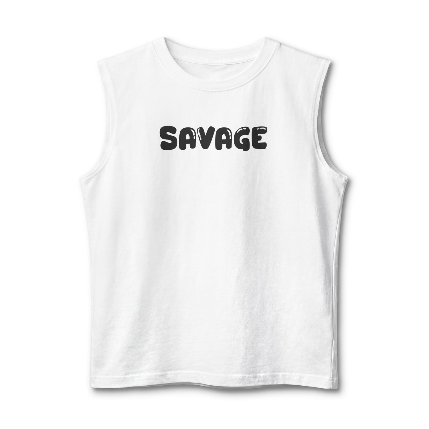 Savage Men’s Muscle Tank | Graphic Sleeveless Streetwear Shirt